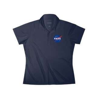 NASA women's polo shirt - navy-blue