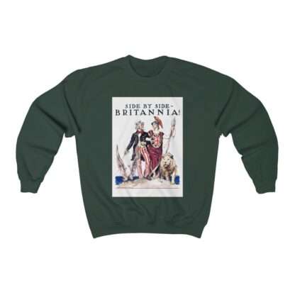 Uncle Sam Side by Side Britannia - James Montgomery Flagg - Sweatshirt - Image 7