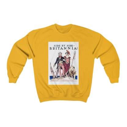 Uncle Sam Side by Side Britannia - James Montgomery Flagg - Sweatshirt - Image 3