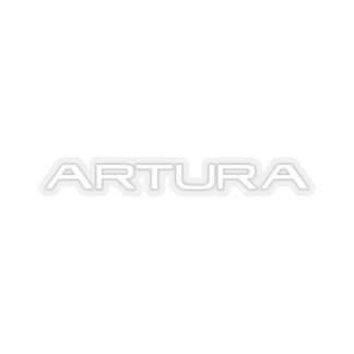 McLaren Artura logo die-cute transparent sticker - white