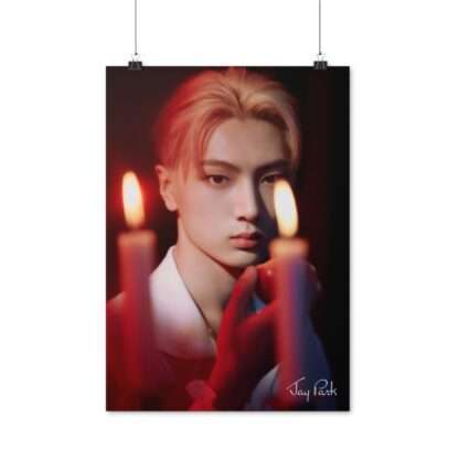 Poster Photo Print of Jay for Enhypen Day One Concept Dusk