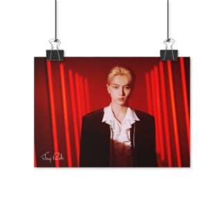 Poster Photo Print of Jay for Enhypen Day One Concept Dusk