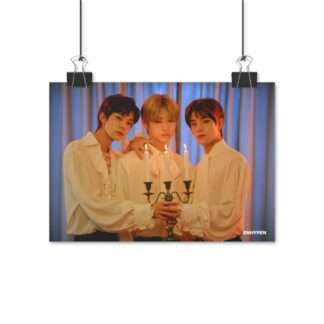 Poster Photo Print of Enhypen Group Photo for Day One Concept Dusk