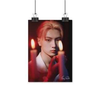 Poster Photo Print of Jay for Enhypen Day One Concept Dusk
