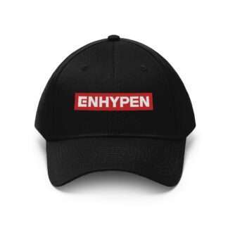 Black Enhypen Hat for Men and Women