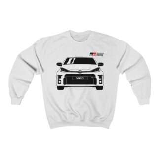 Sweatshirt with Toyota Gazoo Racing GR Yaris Art