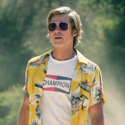 Brad Pitt' Champion T-Shirt for "Cliff Booth" from "Once Upon a Time in Hollywood"
