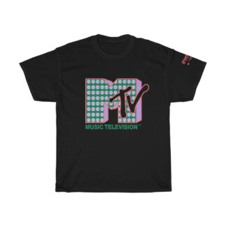 Black Lady Gaga VMA t-shirt - MTV Chromatica Logo
