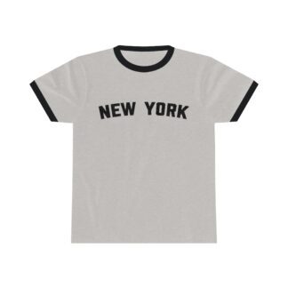 "NEW YORK" Unisex Ringer T-Shirt