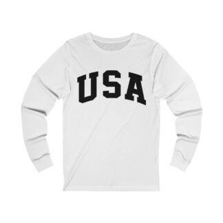 "USA" unisex long sleeve t-shirt from "Friends"