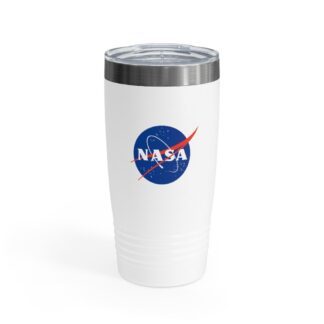 NASA White 20oz Tumbler Mug