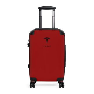 Tesla Luggage Wheeled Suitcase - Red