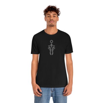 Maisie Lockwood's Skeleton Mark Black Unisex T-Shirt
