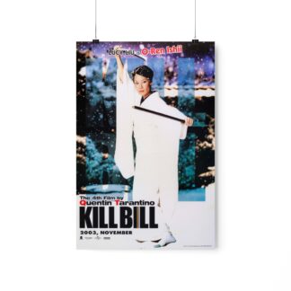 "O-Ren Ishii" Character Poster Print from "Kill Bill: Vol. 1" ft. Lucy Liu