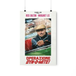 "Operazione Dyn-o-Mite" Poster ft. Rick Dalton