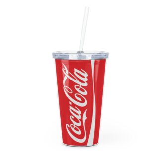Coca-Cola Tumbler with Straw